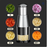 Garlic Crusher Onion Chopper Multipeler Vegetables Chopper Manual Garlic Press Machine Garlic Squeezer Kitchen Gadget